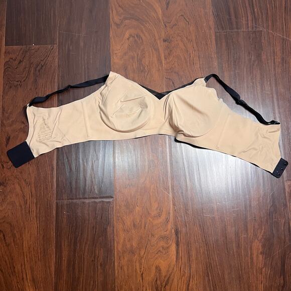 Honeylove CrossOver Wireless Black Bra Size Large - Picture 8 of 8